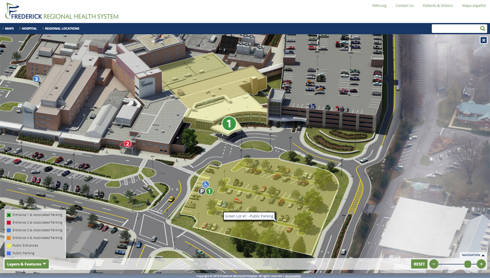 Froedtert Hospital Campus Map